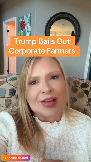Trump didn’t “help Argentina.” He bailed out American billionaires who own Argentina’s farmland. $40 billion in taxpayer money to prop up their failing investments — and now they’re selling us our own beef from foreign soil while U.S. farmers go bankrupt. This isn’t trade. It’s corporate colonialism dressed up as patriotism. 🎥 @shaunasboard IG #TrumpCorruption #ArgentinaDeal #CorporateColonialism #Farmers #MAGA #SB2 #PoliticsTikTok #FollowTheMoney #EconomicJustice #JDVance #BeefBailout #TrumpLi
