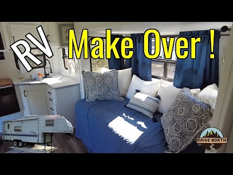 RV Make Over | Tour of 5th wheel remodel