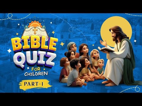 🎄 Bible Quiz Kids – Part 1 | Fun Bible Trivia Game for Kids, Families & Church Groups! 🎄