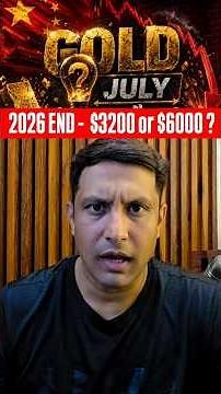 ⚠️ ALERT ! Gold July Warning ! China Gold Game ? More Crash ion Gold & Silver in July & 2026 End ?