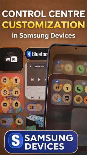 Ultimate Control Centre Setup for Samsung 😍 (Must Try!)