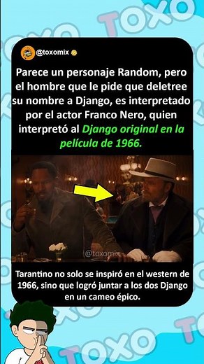 Nobody noticed who this guy was in Django Unchained #trivia