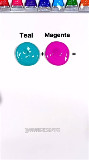 Satisfying Colour Mixing ASMR Experience