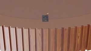 Contemporary Nesting Coffee Table Multi-Functional Stylish Round Wooden Center Table Set of 2, Smooth Tabletop & Stable Anti-Skid Leg (Round Black)