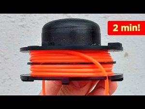 EASIEST WAY TO STRING! How to Replace Weed Eater String / String Trimmer Line