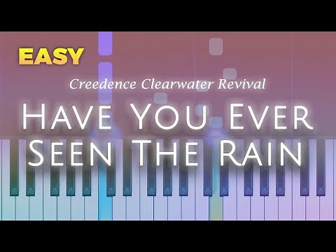 Creedence Clearwater Revival - Have You Ever Seen The Rain - EASY Piano TUTORIAL by Piano Fun Play