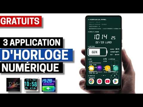 3 Meilleures Applications d’horloge Numérique pour Android 2026