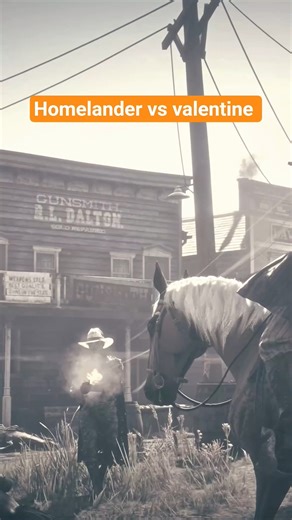 Homelander vs valentine RDR2 MODS
