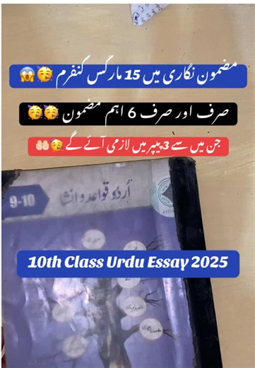 10th Urdu Essay Tips for 2025 Exams