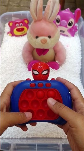 Pop IT Elektrik and rabbit doll, Pop IT, Satisfying