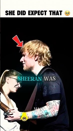Ed Sheeran surprised a fan in the crowd … 🥹