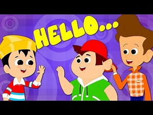 Hello Song | Nursery Rhymes and Baby Songs | Children Rhyme - Videos For Kids