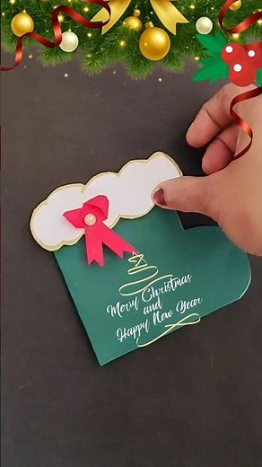 DIY Christmas Kitty Card