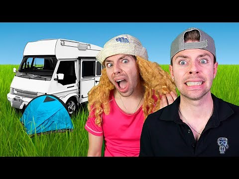 MORTEN OG RITTA PÅ CAMPING FERIE (Sketch)