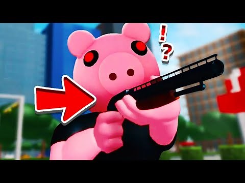 Roblox Piggy but MAX LEVEL WEAPON
