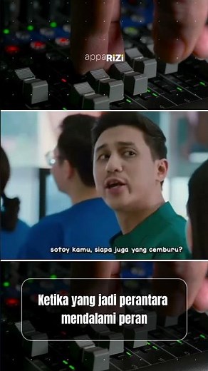 Ketika yang jadi perantara mendalami peran #shorts #apparizi