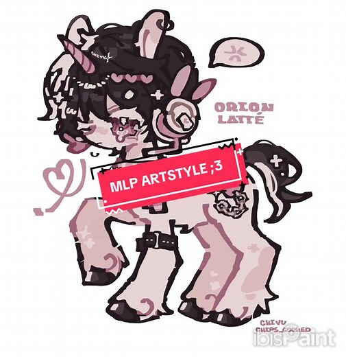 Transforming My OCs into MLP Artstyle | Cute Digital Art Speedpaint