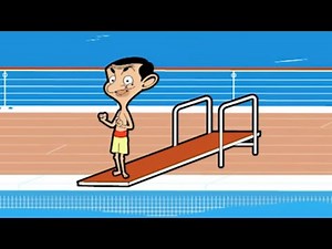 The Diving Board | Mr. Bean | Cartoons for Kids | WildBrain Kids