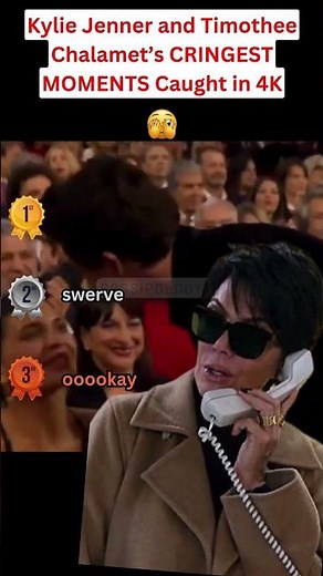 Kylie Jenner and Timothee Chalamet’s CRINGEST MOMENTS Caught in 4K #KylieJenner #Hollywood