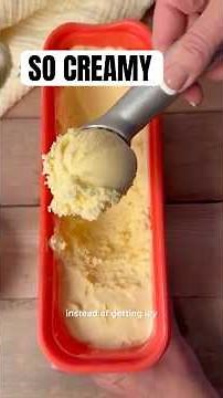 Homemade Vanilla Ice Cream That’s So Creamy 🍦