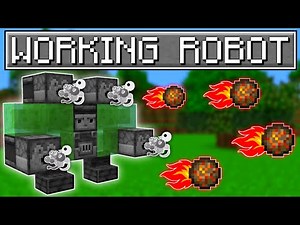 🦅 EASY Robot Tutorial | Minecraft Bedrock 1.21!