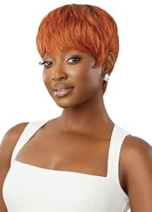 Amazon.com : Outre Duby Wig - Human Hair - Dafne (STRAWBERRY BLONDE 27) : Beauty & Personal Care