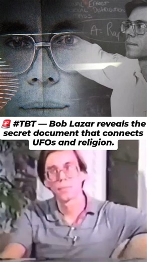 UAP Global | UFO & Alien News on Instagram: "🚨#ThrowbackThursday 👁️‍🗨️ When Bob Lazar dropped one of the most chilling lines in UFO history: “There’s an extremely classified document on religion… and what it implies may change everything.” They tried to bury this clip — now it’s back in circulation. Was he just speculating… or did he see something humanity wasn’t meant to know? 📺 Throwback to the interview that still keeps people up at night. Back before “disclosu