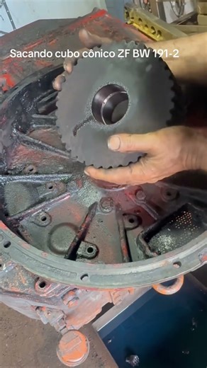ZFBW191-2 extraindo cubo cônico #brasil #automobile #works #viralvideo #ferramentas