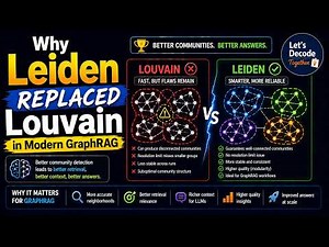 Why Leiden Replaced Louvain in Modern GraphRAG | Let's Decode Together