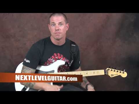 Learn punk electric guitar techniques and power chords lesson Green Day inspired music