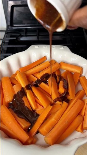 Would you eat this? Honey Glazed Carrots