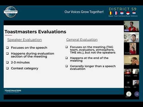 Evaluation Skills Training - Workshop 2