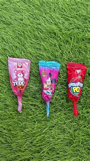 Unpacking Big Babol and Watermelon Lollipops ASMR