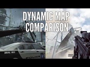 Call of Duty Ghosts vs Battlefield 4 Dynamic Maps