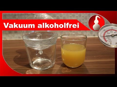 ALKOHOLFREIEN Wein selber machen - mit Vakuum-Destillation - diSTILLed