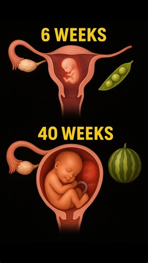 From 6 Weeks to 40 Weeks, The Miracle of Growth #shorts #miracleinmotion #pregnancy#6weeks#40weeks
