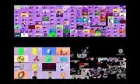 Mix of 4 videos from youtube : a lot of bfdi auditions