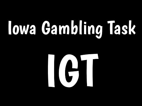 Iowa Gambling Task | IGT |