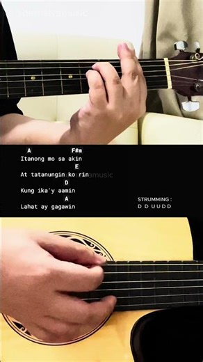 Suntok sa Buwan - Session Road | Easy Guitar Tutorial For Beginners #guitarlesson #shorts