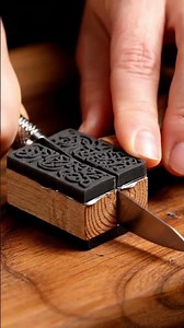 ASMR Rubber Stamp Slicing | Cutting Sounds & Cinematic Close-Up | Oddly Satisfying ASMR