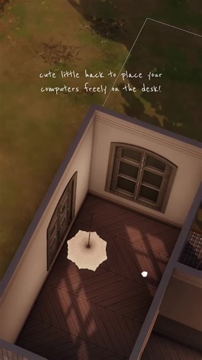Creative Sims 4 Computer Placement Hack for Desks