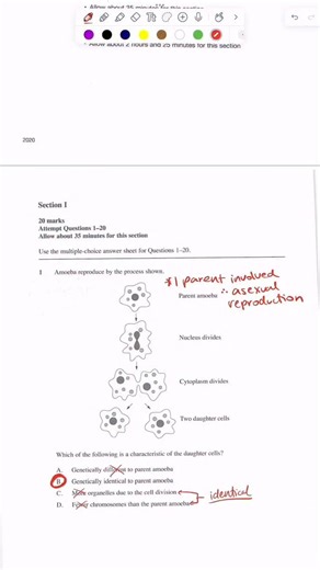 Enhance Education on Instagram: "HSC 2025 BIOLOGY - WILL UPLOAD EXPLANATION SOON"