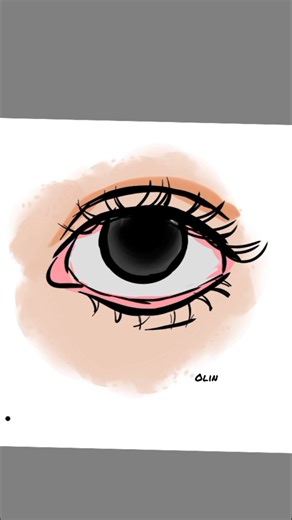 How to draw eye for beginner | quick eye art #digitalart #practice #tutorial