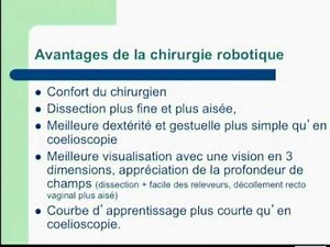 Robot-assisted laparoscopic promontofixation