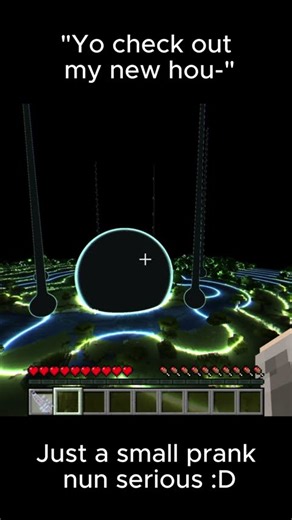 "Small Prank" #minecraft