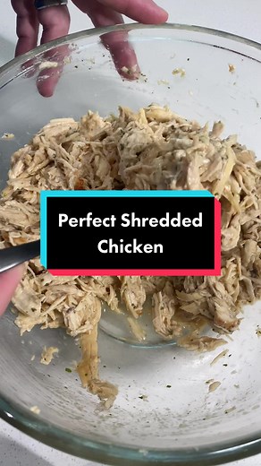 How do you make your shredded chicken? #cookinghacks #food #cooking #recipe #easyrecipe #easyrecipes #mealprep #shreddedchicken #cookwithme #zachcoen #thatdietitianwiththebeard