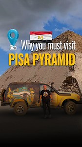 12 reactions | A pyramid with angles in its corners !!! Unlock the mystery of Egypt's ancient Bent Pyramid in Dahshur! ️A fascinating glimpse into early pyramid design and a must-see marvel of Giza's rich history. Let me know in the comments if you ever visited Pisa pyramid of Egypt #BentPyramid #Dahshur #ancientegypt #giza #Egypt #travel #adventure #explore_with_battuta #Amrbadawy #around_egypt_in_100_days | Explore with Battuta | Facebook