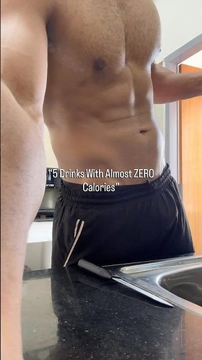 5 Drinks With Almost ZERO Calories (But Full of Nutrients) #shorts