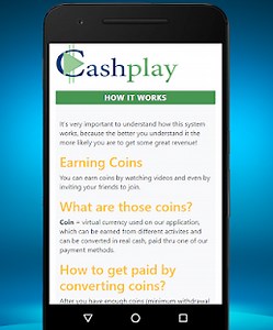 CashPlay - Watch and earn money