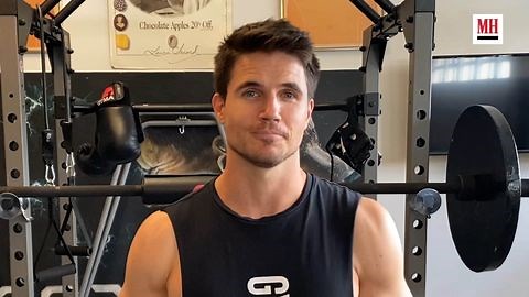 Robbie Amell's Home Workout | Train Like